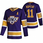 Los Angeles Kings 11 Anze Kopitar Black Adidas 2020-21 Reverse Retro Alternate Jersey Dzhi,baseball caps,new era cap wholesale,wholesale hats